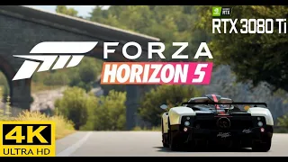 Forza Horizon 5 | RTX 3080 TI | 4k HIGH SETTINGS TEST | MSAA x4