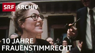 10 Jahre Frauenstimmrecht - Eine Bilanz |  Politische Rechte der Frau | SRF Archiv