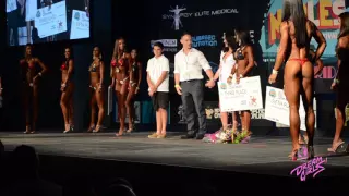 EKATERINA SHOKHINA NAPLES PRO BIKINI 2016 НАГРАЖДЕНИЕ