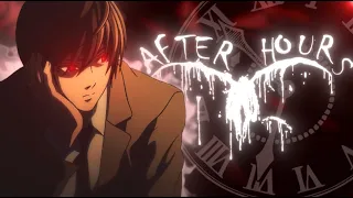 Death Note "Light" - After Hours 4K [Edit/AMV]