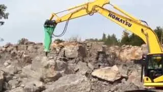 V-32 Heavy Range Breaker On Site and In-Action