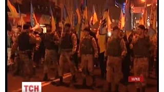 Марш героїв до чергової річниці УПА відбувається у Харкові