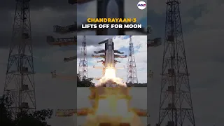 The Chandrayaan 3 Launch Video |  ISRO Launches Chandrayaan 3 Rocket #shorts #viral