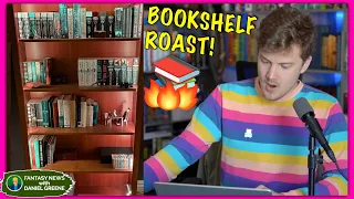 🔥🔥An Aggressive Bookshelf Roast!🔥🔥