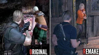 "Ashley, Hide!" Comparison in Both RESIDENT EVIL 4 Games (2005-2023)