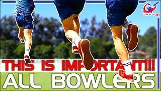 Bowling run up Basics | How to get your PERFECT run up