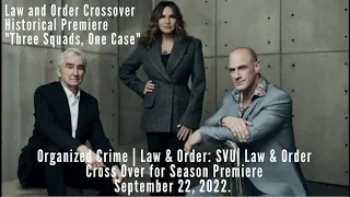 Law and Order Crossover Historical Premiere "Three Squads, One Case" #shorts