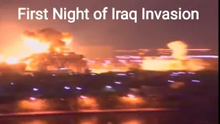 Baghdad 2003 | The night when America start invasion on Iraq in 2003.