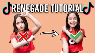 8 Year Old Leads RENEGADE TikTok Tutorial 🎯