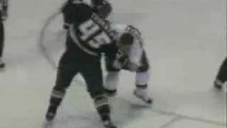 Anaheim Ducks (Thornton and Moen Fights)