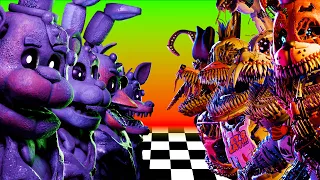 FNAF: Corrupted vs Toxic Animatronics