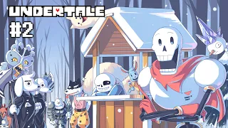 Undertale прохождение на пацифиста #2 Санс и Папирус