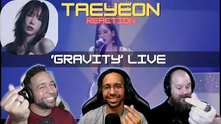 K-Pop Noobs React -TAEYEON 'Gravity' LIVE | StayingOffTopic #taeyeongravity