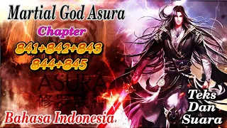 martial God asura (mga) 841+842+843+844+845 streaming novel online bahasa Indonesia teks dan suara