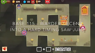 King of Thieves - Extreme Base Solution ( base 108 ) including saw jump tutorial