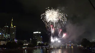 Museumsuferfest Feuerwerk Frankfurt am Main 2023