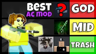 I Made The BEST AC MOD TIER LIST | Roblox BedWars