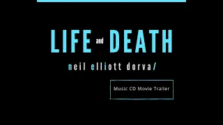 LIFE and DEATH CD PROMO NEIL ELLIOTT DORVAL 80s Halloween Horror Gothic Romance Film Retro Synth *