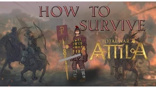 Total War: Attila - How To Survive As The Western Roman Empire !