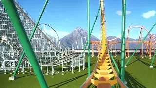 Venom Planet Coaster Front Row POV