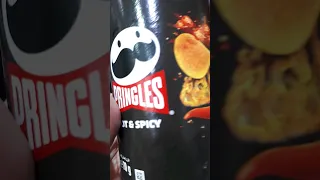 CRAVING HOT&SPICY PRINGLES #shorts #satisfying #pringles #asmr #shortvideo @merlyotap6964