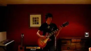 Metallica- Enter sandman Guitar Cover /w solo By 13 Year Old