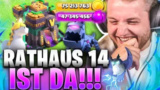 🔥😍RATHAUS 14 INSTANT PAY2WIN?! | Alle PETS kaufen + 800€ AUFLADEN! | Clash of Clans MEGA UPDATE!