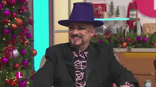 Boy George on Lorraine - 7 Dec 2023