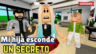 MI HIJA ESCONDE UN SECRETO | Roblox Brookhaven rp | Mini Pelicula - Historia de Roblox