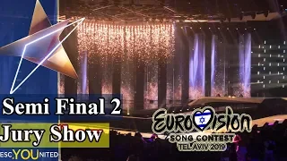 Eurovision 2019: Semi Final 2 JURY SHOW (From Press Center)