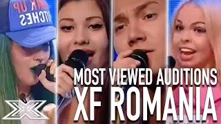 TOP 10 MOST VIEWED AUDITIONS The X Factor Romania | X Factor Global