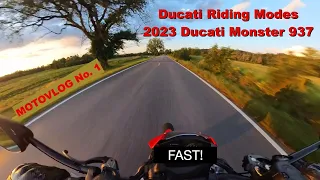 Ducati Riding Modes and 2023 Monster 937 Review