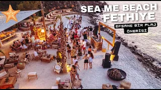 SEA ME BEACH FETHİYE'NİN EN KLAS PLAJI / JEFF BEZOS BİLE YATINI BURAYA DEMİRLEDİ