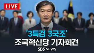 '3특검 3국조' 조국혁신당 기자회견 / SBS