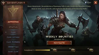 Diablo Immortal (Open Beta) - How to convert adventurer clan back to dark clan