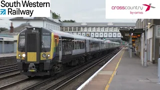 Trains at Eastleigh, SWML - 1st September 2021