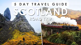 5 DAY SCOTLAND ROAD TRIP ITINERARY | BEST THINGS to DO, EAT & SEE | Travel Guide