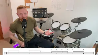 Simplified Motown-Style Drum Fill