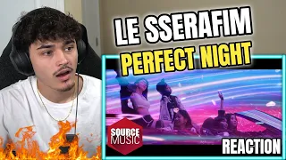 LE SSERAFIM (르세라핌) 'Perfect Night' OFFICIAL M/V with OVERWATCH 2 | REACTION!