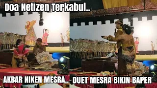 PANGGUNG HEBOH‼️AKBAR NIKEN SALING MESRA ❤️DAN AKHIRNYA BERDUET DEWO TRESNO