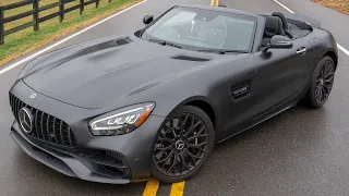 2021 Mercedes-AMG GT Roadster Stealth Edition [First Drive & Full 4K Review]