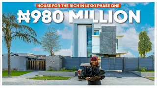 Inside a ₦980 Million ($655,000) Luxury 5 Bedroom  Mansion For The Rich In Lekki Phase One Lagos