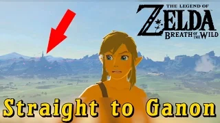 Going Straight to Ganon in Breath of the Wild (3 Hearts and Bad Gear)