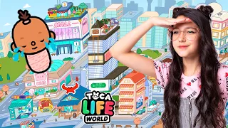 EM BUSCA DA BEBÊ PACOTINHO PERDIDA !! Rotina Família Toca Life World | Família Luluca