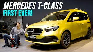 first-ever Mercedes T-Class REVEAL - Kangoo brother or VW Caddy destroyer?