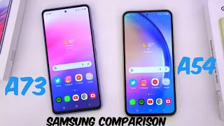 samsung a54 vs samsung a73