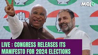 LIVE : Congress launches its manifesto for the 2024 Lok Sabha Elections
