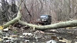 Gelande 2 FJ40 on the Trail