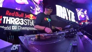 DJ Trayze - 2014 Red Bull Thre3Style World Finals - Qualifier - Winning Set Thursday 9-4-2014 Baku