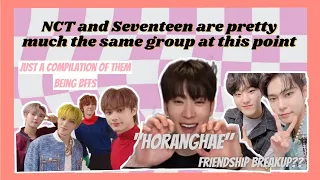 NCT and Seventeen are Just one Big group at this point